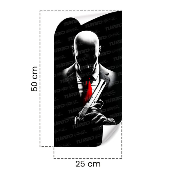 Naklejka na słupek samochodowy Hitman | TurboWrapz.com