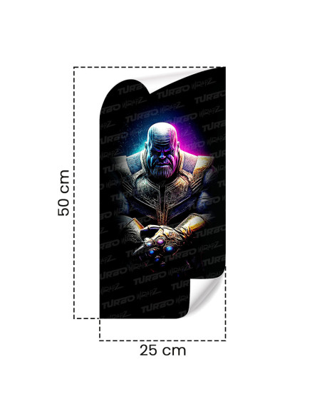 Sticker for car pillar Thanos | TurboWrapz.com