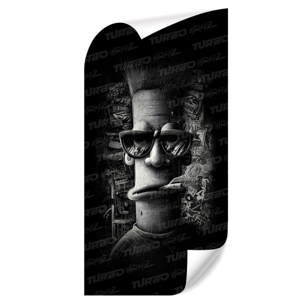 Sticker for car pillar Chill man | TurboWrapz.com