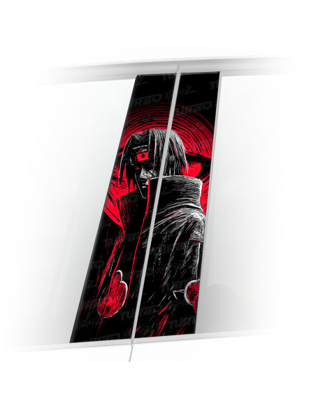 Sticker for car pillar Itachi | TurboWrapz.com