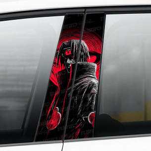 Sticker for car pillar Itachi | TurboWrapz.com 2