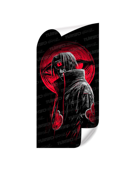 Sticker for car pillar Itachi | TurboWrapz.com