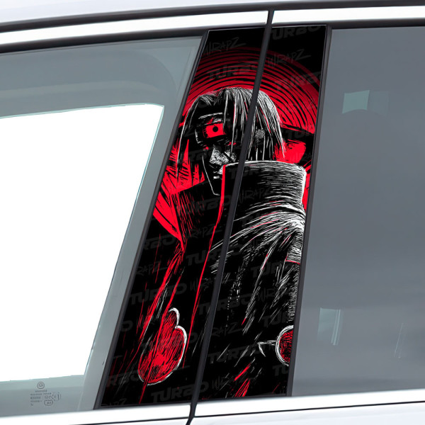 Naklejka na słupek samochodowy Itachi | TurboWrapz.com
