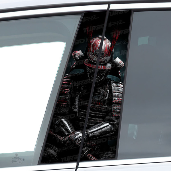 Sticker for car pillar Samuraj | TurboWrapz.com