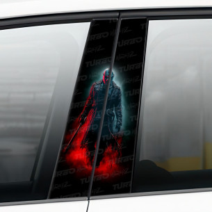 Sticker for car pillar Jason Voorhees - Piątek trzynastego | TurboWrapz.com 2