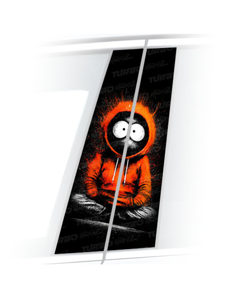 Naklejka na słupek samochodowy Kenny | TurboWrapz.com