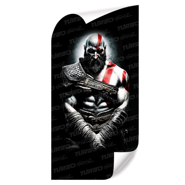 Naklejka na słupek samochodowy Bóg wojny | TurboWrapz.com