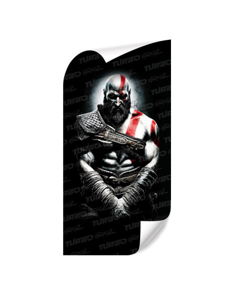 Naklejka na słupek samochodowy Bóg wojny | TurboWrapz.com