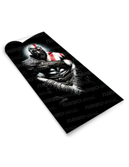 Naklejka na słupek samochodowy Bóg wojny | TurboWrapz.com