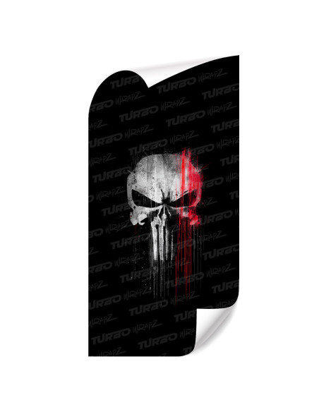 Sticker for car pillar Czaszka Punisher 2 | TurboWrapz.com