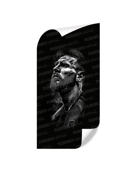 Sticker for car pillar Messi | TurboWrapz.com