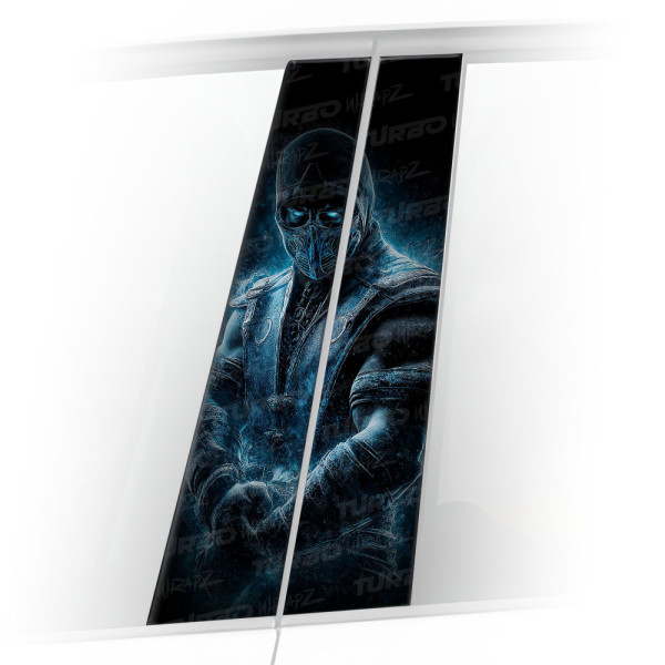 Sticker for car pillar Sub Zero | TurboWrapz.com