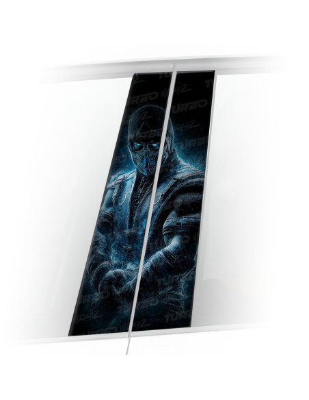 Sticker for car pillar Sub Zero | TurboWrapz.com