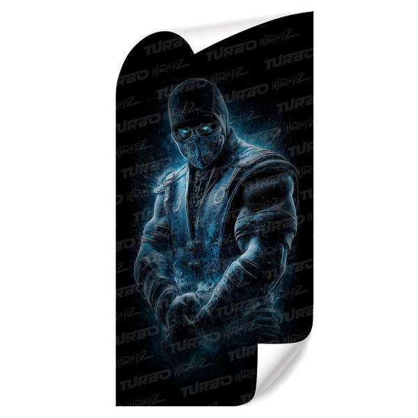 Naklejka na słupek samochodowy Sub Zero | TurboWrapz.com