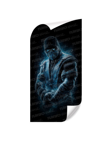 Sticker for car pillar Sub Zero | TurboWrapz.com