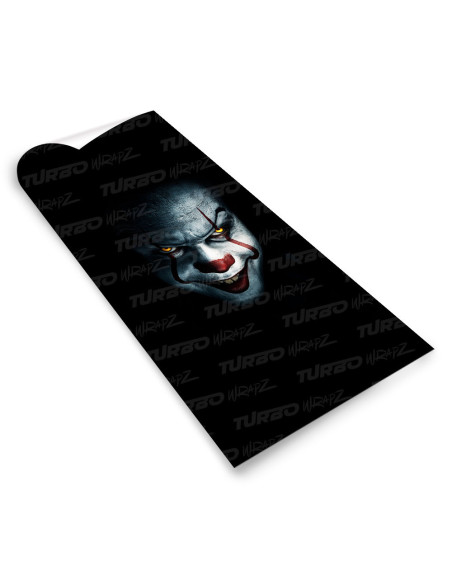 Naklejka na słupek samochodowy Klaun | TurboWrapz.com
