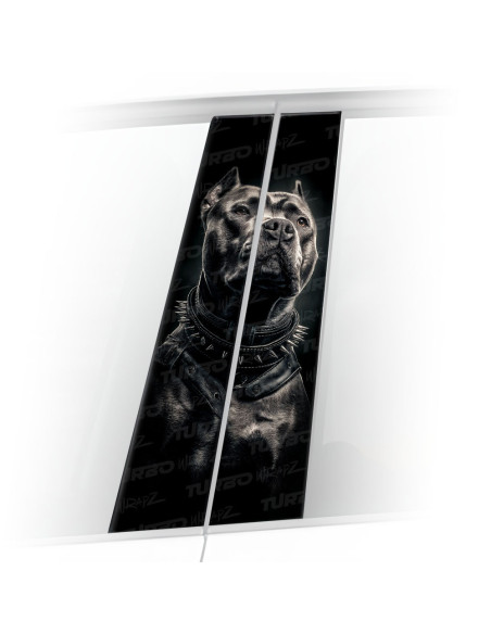 Naklejka na słupek samochodowy Pitbull | TurboWrapz.com