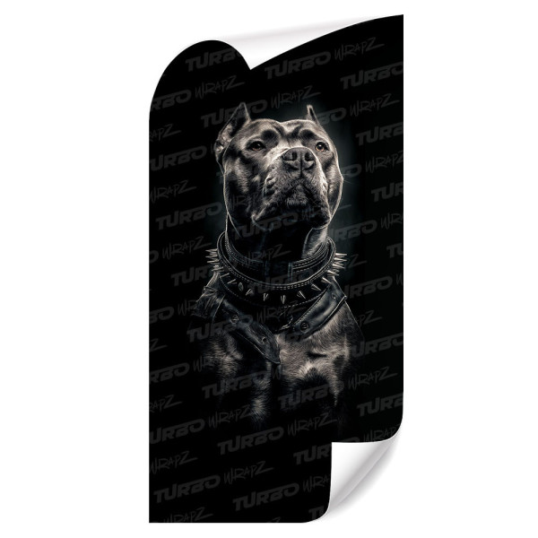 Sticker for car pillar Pitbull | TurboWrapz.com