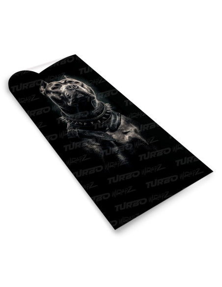 Sticker for car pillar Pitbull | TurboWrapz.com