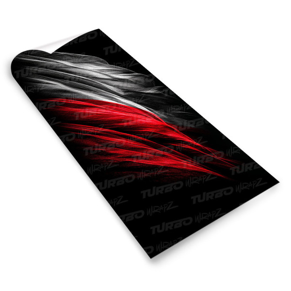 Sticker for car pillar Polska - flaga 2 | TurboWrapz.com