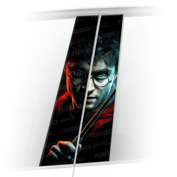 Sticker for car pillar Harry Potter 2 | TurboWrapz.com