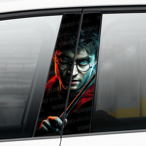 Sticker for car pillar Harry Potter 2 | TurboWrapz.com