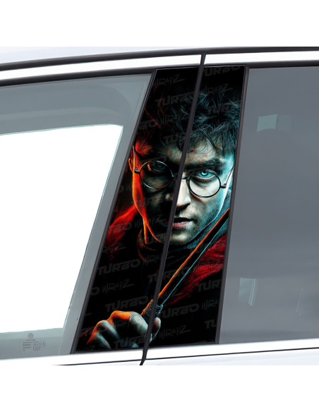 Sticker for car pillar Harry Potter 2 | TurboWrapz.com