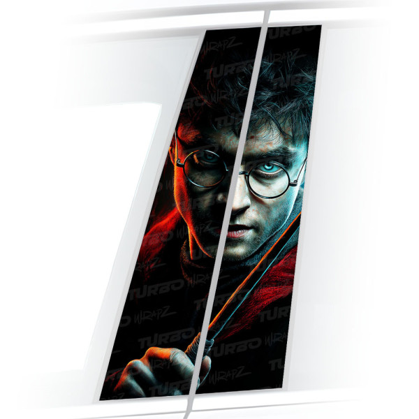 Sticker for car pillar Harry Potter 2 | TurboWrapz.com