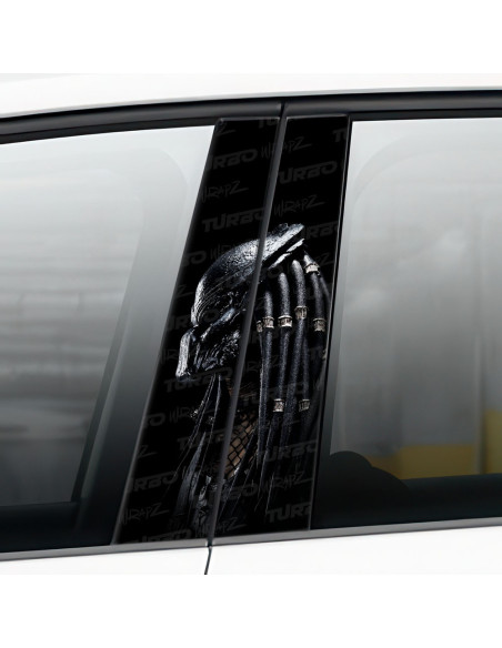 Sticker for car pillar Predator | TurboWrapz.com