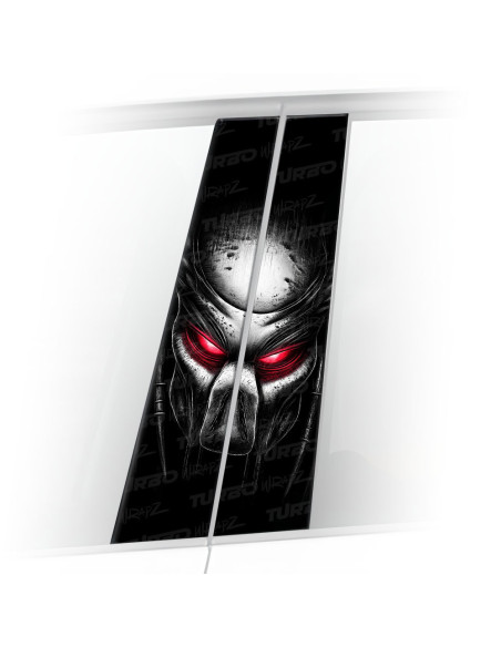 Naklejka na słupek samochodowy Predator 2 | TurboWrapz.com