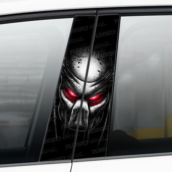Naklejka na słupek samochodowy Predator 2 | TurboWrapz.com