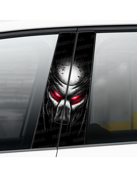 Naklejka na słupek samochodowy Predator 2 | TurboWrapz.com
