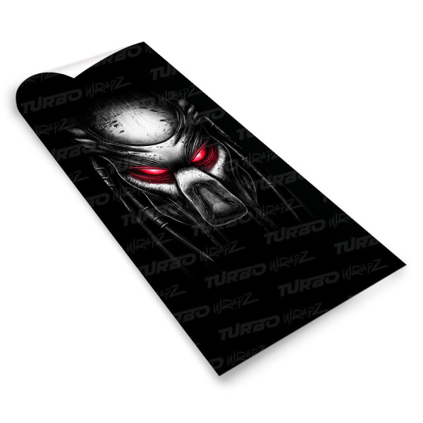 Sticker for car pillar Predator 2 | TurboWrapz.com