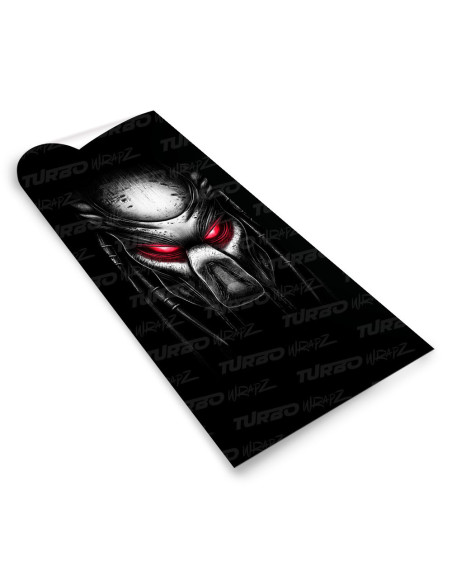 Sticker for car pillar Predator 2 | TurboWrapz.com