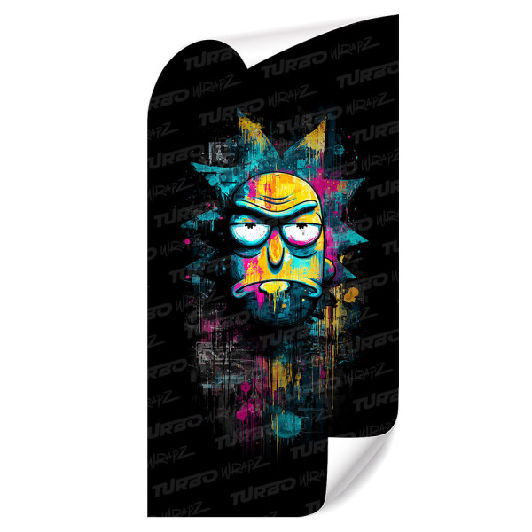 Sticker for car pillar Rick | TurboWrapz.com