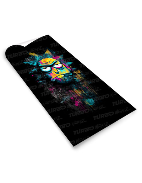 Naklejka na słupek samochodowy Rick | TurboWrapz.com