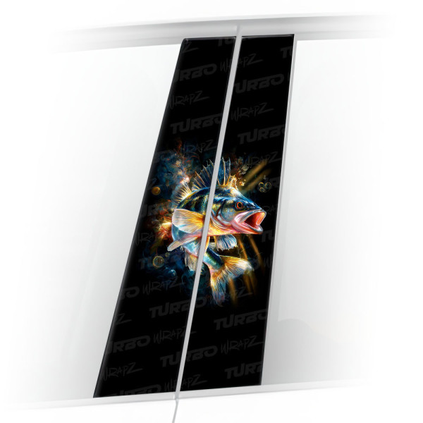 Sticker for car pillar Okoń 3 | TurboWrapz.com