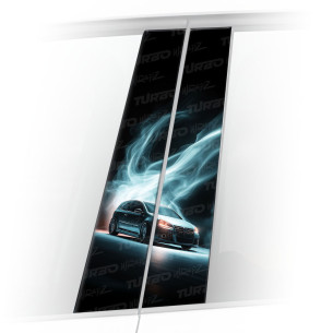 Naklejka na słupek samochodowy Golf GTI V | TurboWrapz.com