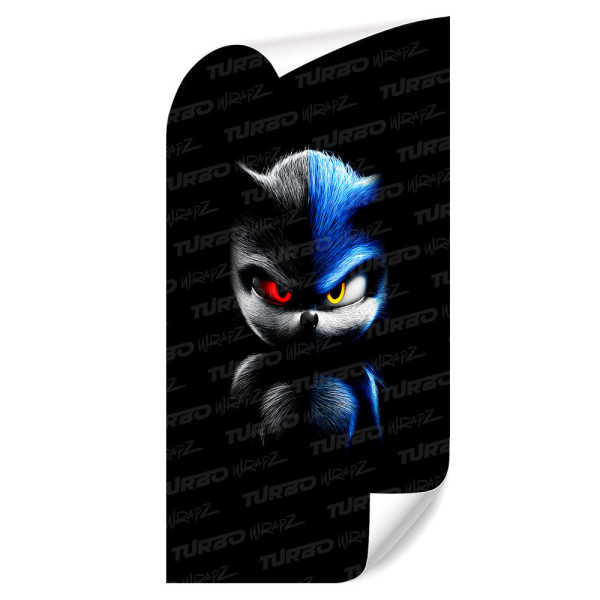 Naklejka na słupek samochodowy Sonic Dark | TurboWrapz.com
