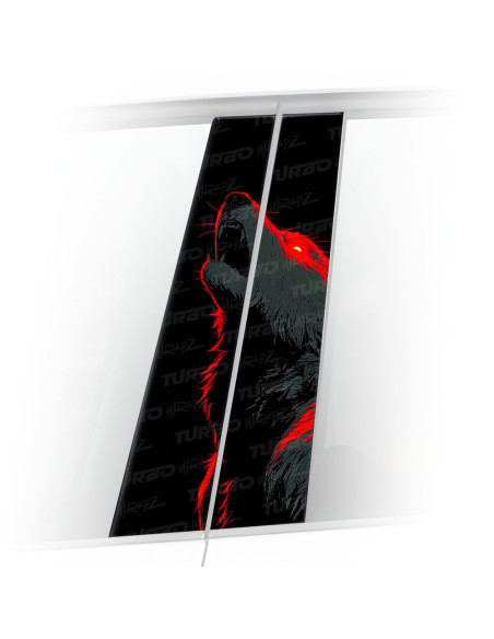 Sticker for car pillar Wilk | TurboWrapz.com