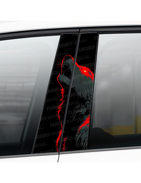 Sticker for car pillar Wilk | TurboWrapz.com