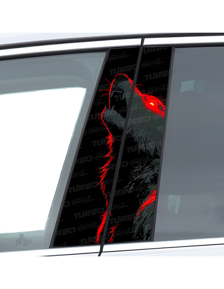Sticker for car pillar Wilk | TurboWrapz.com