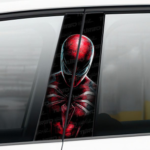 Naklejka na słupek samochodowy Spiderman | TurboWrapz.com 2