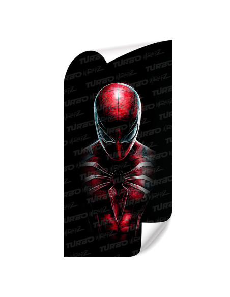Naklejka na słupek samochodowy Spiderman | TurboWrapz.com