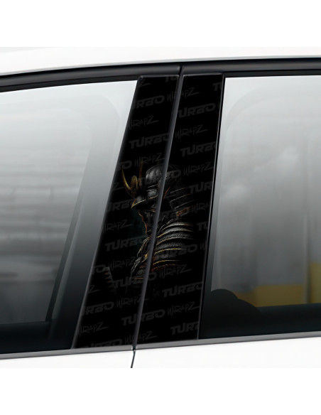 Sticker for car pillar Ciemny samuraj | TurboWrapz.com