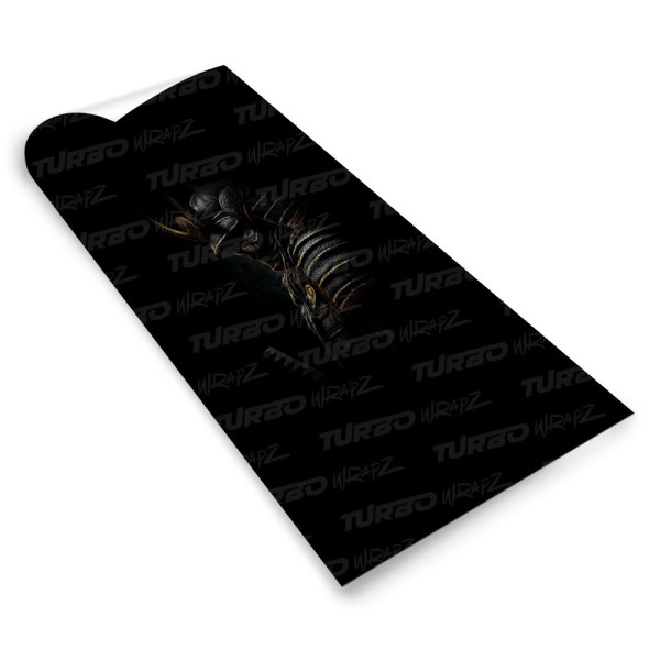 Sticker for car pillar Ciemny samuraj | TurboWrapz.com