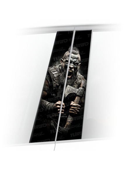 Naklejka na słupek samochodowy Topór Wikinga | TurboWrapz.com