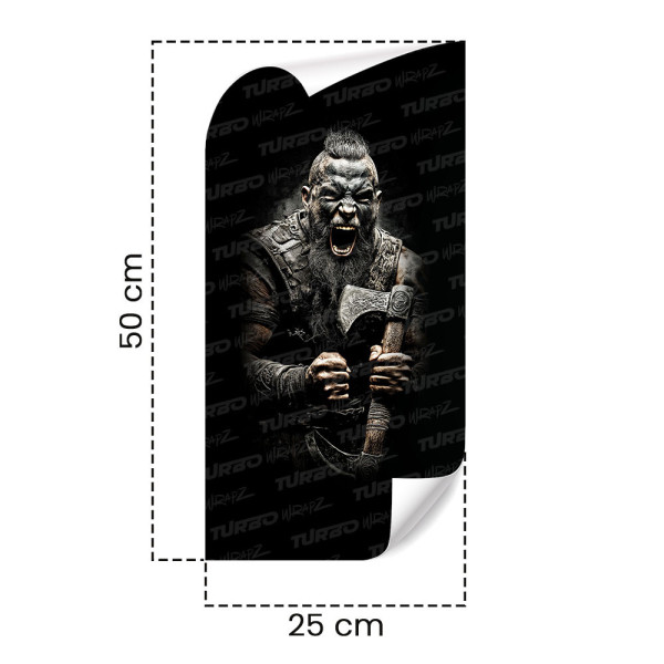 Sticker for car pillar Topór Wikinga | TurboWrapz.com