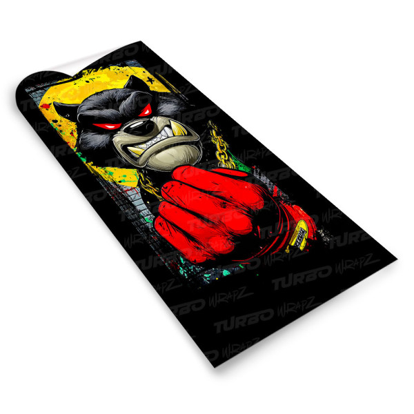 Sticker for car pillar Wilkołak 2 | TurboWrapz.com