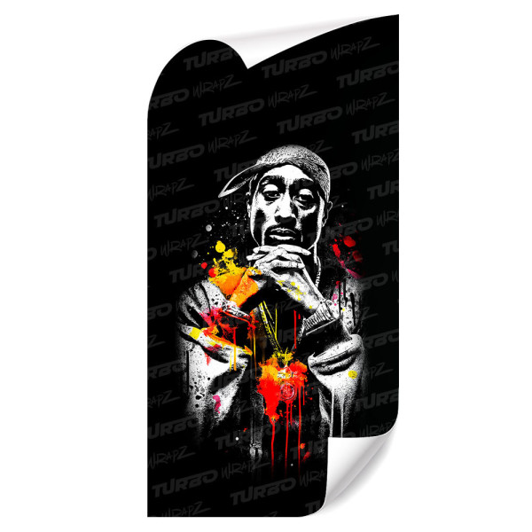 Naklejka na słupek samochodowy 2pac | TurboWrapz.com